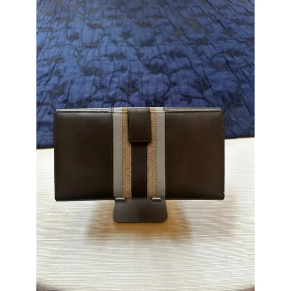 Women's Givenchy Blue & Brown Wallet - Picture 3 of 13